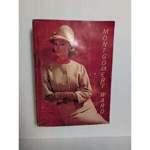Vintage 1964 "MONTGOMERY WARD" FALL & WINTER Soft COVER STORE CATALOG - 1526 pgs
